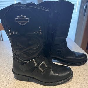 Womens Harley Davidson Boots Size 8M